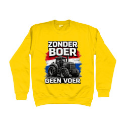 Sweater - Zonder Boer Geen Voer | Full Color bedrukte Kleding