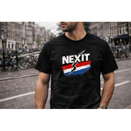 T-Shirt -  NEXIT (Netherlands Exit EU) | Full Color printed Clothing