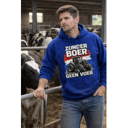 Hoodie - Zonder Boer Geen Voer | Full Color bedrukte Kleding