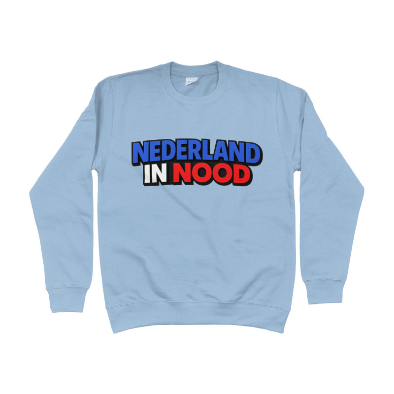 Sweat Shirt - Nederland in Nood | Full Color printed Clothing