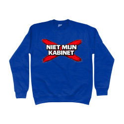 Sweater - Niet Mijn Kabinet | Full Color bedrukte Kleding
