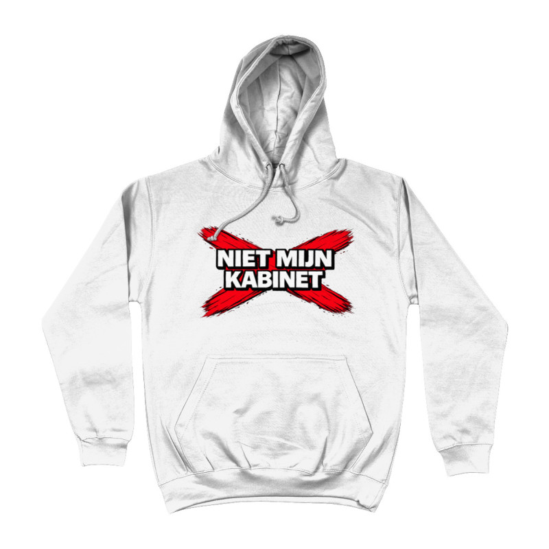 Hoodie - Niet Mijn Kabinet | Full Color printed Clothing