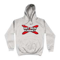 Hoodie - Niet Mijn Kabinet | Full Color bedrukte Kleding