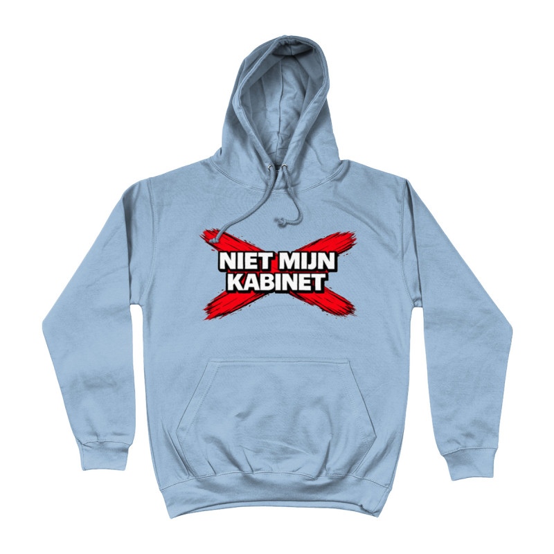 Hoodie - Niet Mijn Kabinet | Full Color printed Clothing