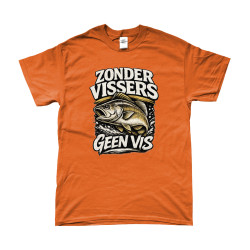 T-Shirt - Zonder Vissers Geen Vis | Full Color bedrukte Kleding