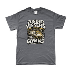 T-Shirt - Zonder Vissers Geen Vis | Full Color bedrukte Kleding