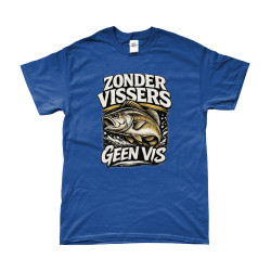 T-Shirt - Zonder Vissers Geen Vis | Full Color bedrukte Kleding