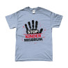 T-Shirt - Stop Kinder Misbruik | Full Color printed Clothing
