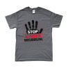 T-Shirt - Stop Kinder Misbruik | Full Color bedrukte Kleding