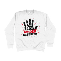 Sweater - Stop Kinder Misbruik | Full Color bedrukte Kleding