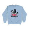 Sweat Shirt - Stop Kinder Misbruik | Full Color printed Clothing