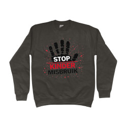 Sweater - Stop Kinder Misbruik | Full Color bedrukte Kleding