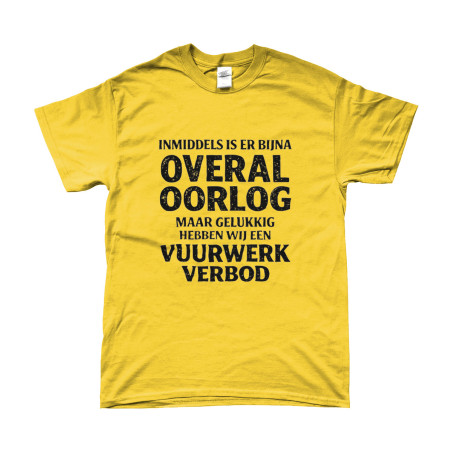 Vuurwerk Verbod | Bedrukte Kleding | Full Color