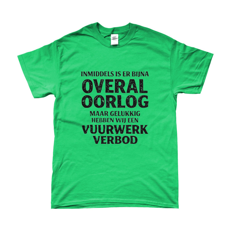 Vuurwerk Verbod | Bedrukte Kleding | Full Color