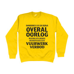 Sweater - Vuurwerk Verbod | Full Color bedrukte Kleding
