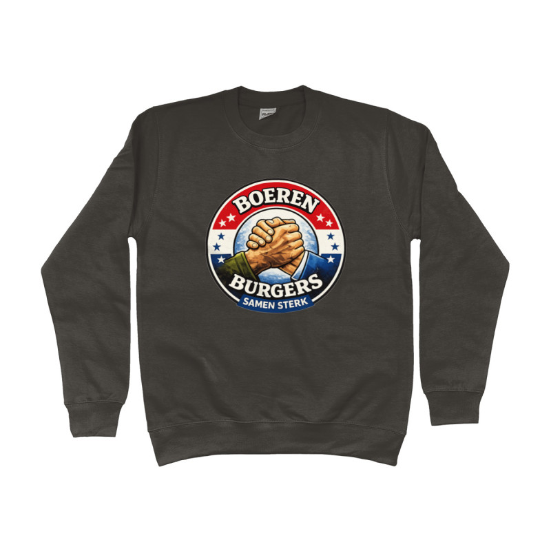 Sweater - Boeren Burgers Samen Sterk | Full Color bedrukte Kleding