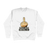 Sweat Shirt -  Hier is mijn Digital ID | Full Color printed Clothing