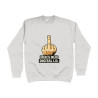 Sweat Shirt -  Hier is mijn Digital ID | Full Color printed Clothing