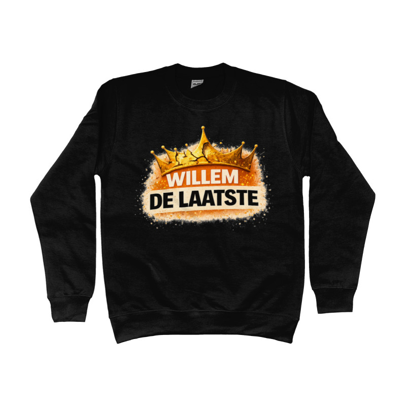 Sweater - Willem de Laatste - Koningsdag | Full Color bedrukte Kleding