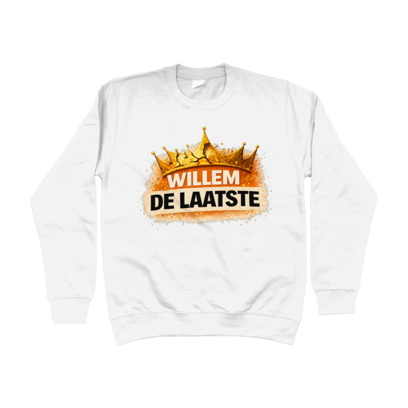 Willem de Laatste - Koningsdag | Full Color Printed Sweat Shirt