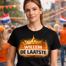 Willem de Laatste - Koningsdag | Bedrukte Kleding | Full Color