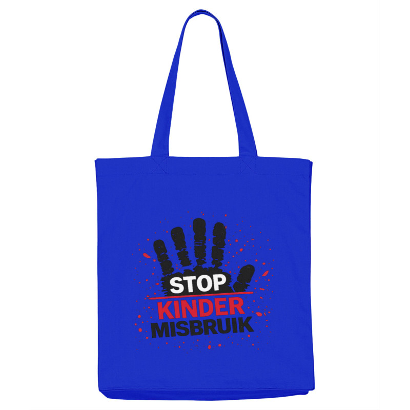 Tas - Stop Kinder Misbruik | Full Color bedrukte Tas