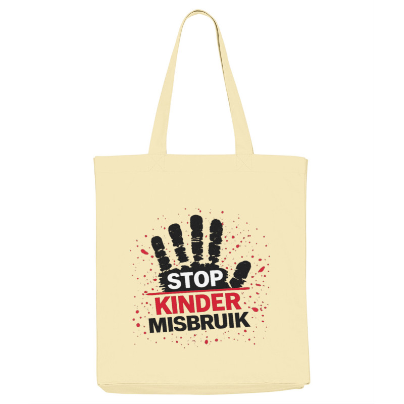 Tas - Stop Kinder Misbruik | Full Color bedrukte Tas