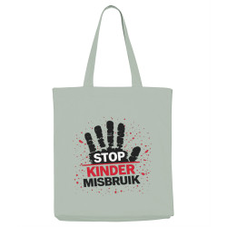 Tas - Stop Kinder Misbruik | Full Color bedrukte Tas