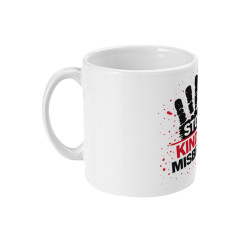 Ceramic Mug - Stop Kinder Misbruik | Full Color printed Clothing