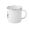 Enamel Mug - Stop Kinder Misbruik | Full Color printed Clothing