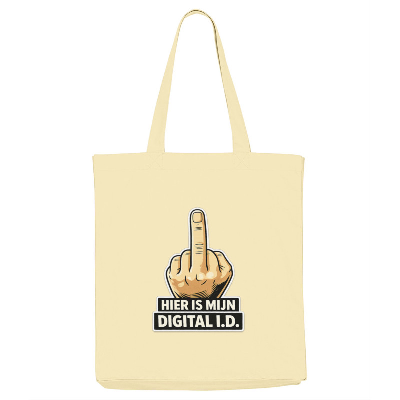 Tas - Hier is mijn Digital ID | Full Color bedrukte Tas