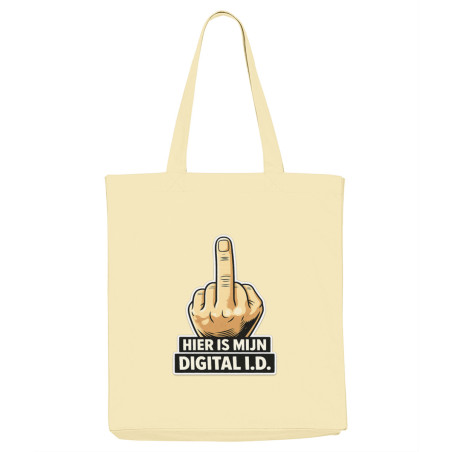 Bag - Hier is mijn Digital ID | Full Color printed Clothing