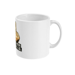 Keramiek Mok - Hier is mijn Digital ID | Full Color bedrukte Kleding