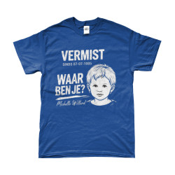 T-Shirt - VERMIST: Michelle Willard | Full Color bedrukte Kleding