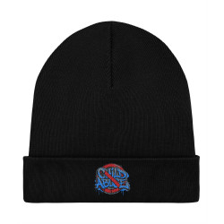 Rib Beanie - Geborduurd - Stop Child Abuse | Full Color bedrukte Kleding