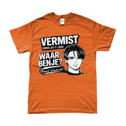 T-Shirt - VERMIST: Manuel Schadwald | Waar Ben Je?