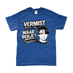 T-Shirt - VERMIST: Manuel Schadwald | Waar Ben Je?