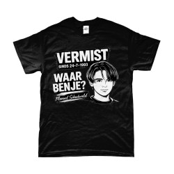 T-Shirt - VERMIST: Manuel Schadwald | Waar Ben Je?