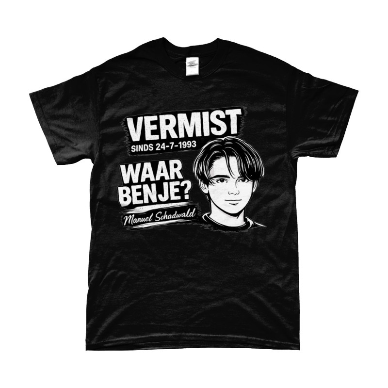 T-Shirt - MISSING: Manuel Schadwald | Where Are You?