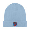 Rib Beanie - Embroidered - Stop Child Abuse | Full Color printed Clothing