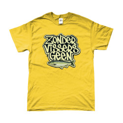 T-Shirt - Zonder Vissers Geen Vis | Full Color bedrukte Kleding
