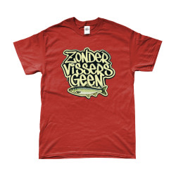 T-Shirt - Zonder Vissers Geen Vis | Full Color bedrukte Kleding