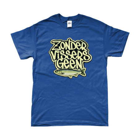 T-Shirt - Zonder Vissers Geen Vis | Full Color bedrukte Kleding