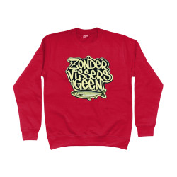 Sweater - Zonder Vissers Geen Vis | Full Color bedrukte Kleding