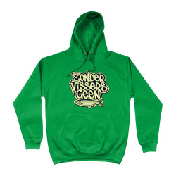 Hoodie - Zonder Vissers Geen Vis | Full Color bedrukte Kleding