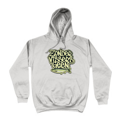 Hoodie - Zonder Vissers Geen Vis| Full Color printed Clothing