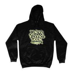 Hoodie - Zonder Vissers Geen Vis | Full Color bedrukte Kleding