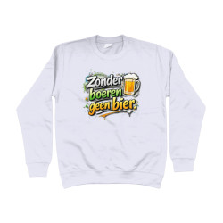 Sweater - Zonder Boeren Geen Bier | Full Color bedrukte Kleding