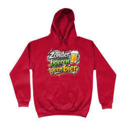 Hoodie - Zonder Boeren Geen Bier | Full Color bedrukte Kleding