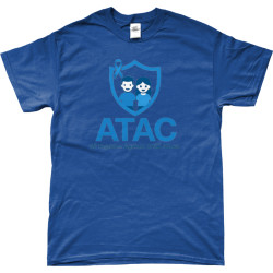 T-shirt| All Together Against Child Abuse| Donker Blauw